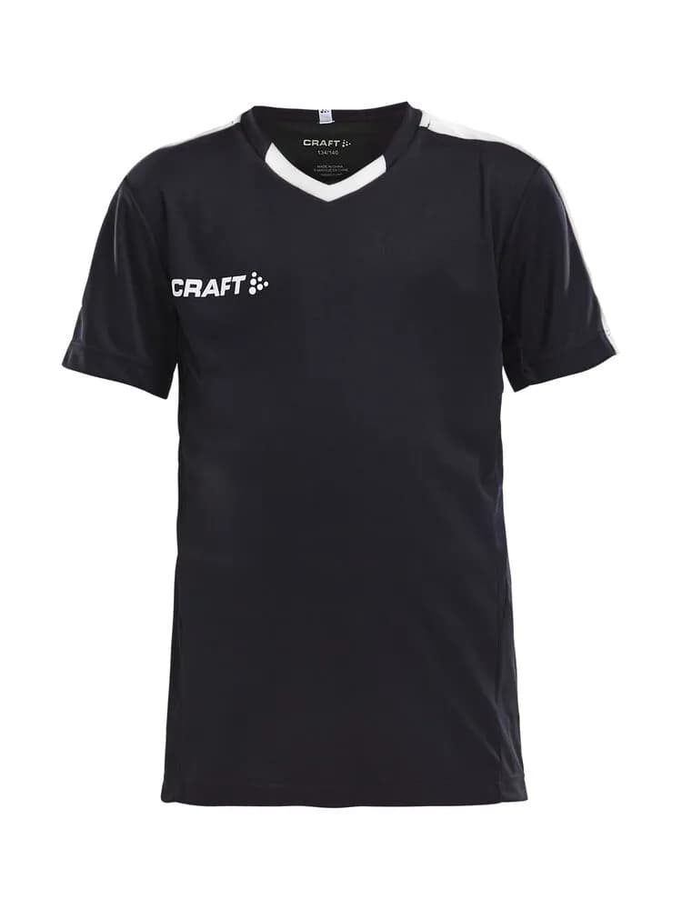Progress Jersey Contrast Jr - Black/White