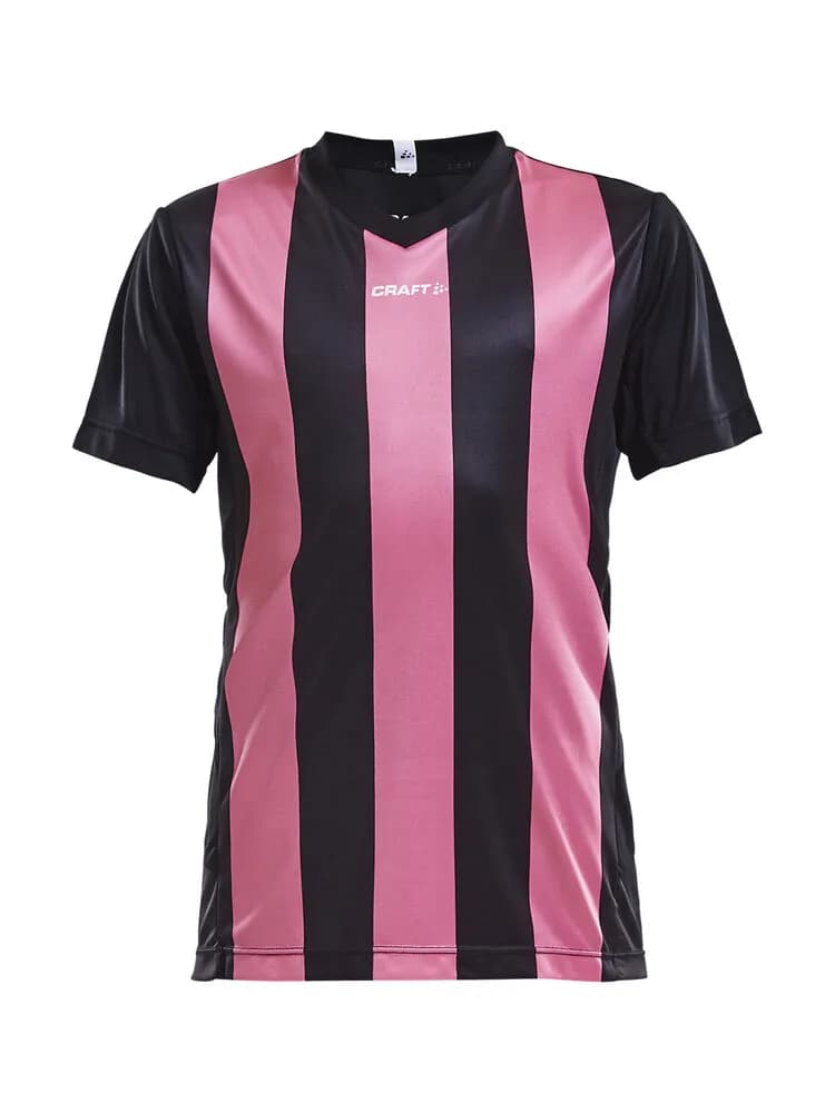 Progress Jersey Stripe Jr - Black/Pop