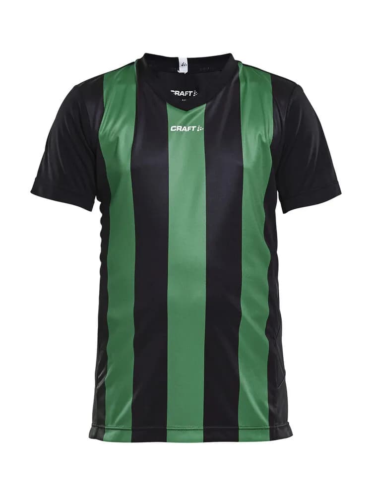 Progress Jersey Stripe Jr - Black/Team Green