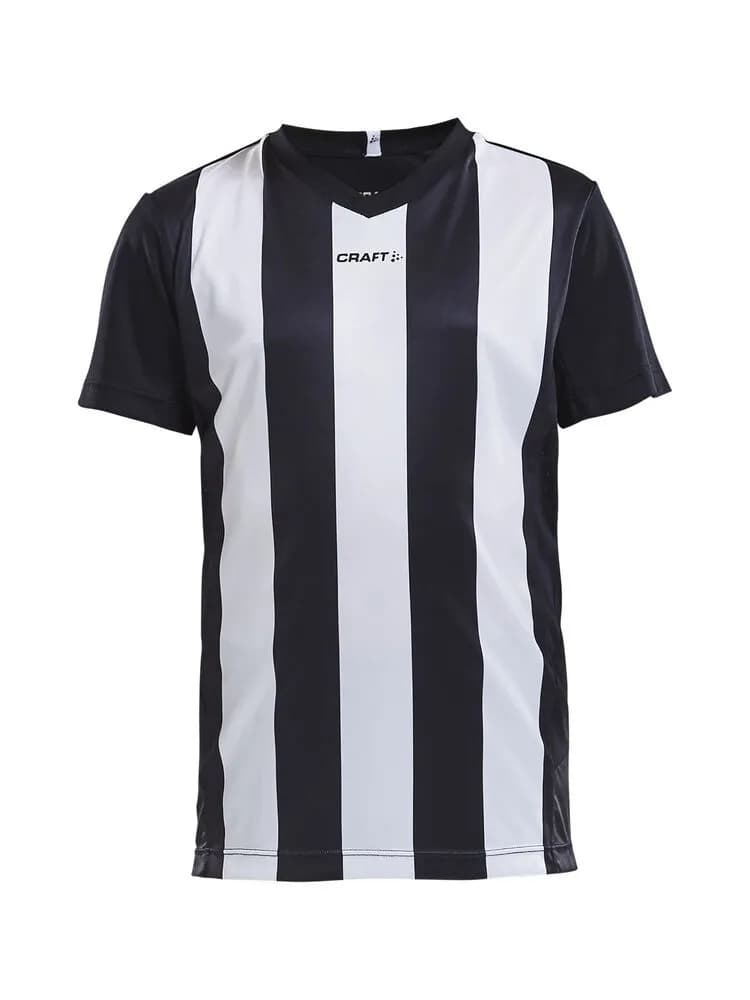 Progress Jersey Stripe Jr - Black/White