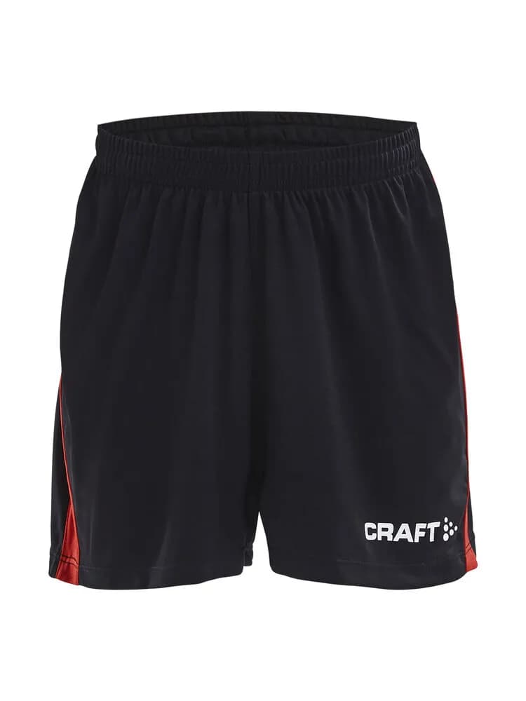 Progress Short Contrast Jr - Black/Bright Red