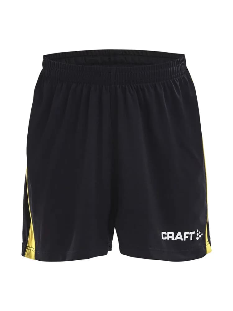 Progress Short Contrast Jr - Black/Sweden Yellow