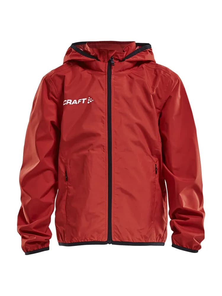 Jacket Rain Jr - Bright Red