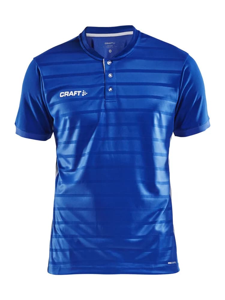 Pro Control Button Jersey M - Club Cobolt/White