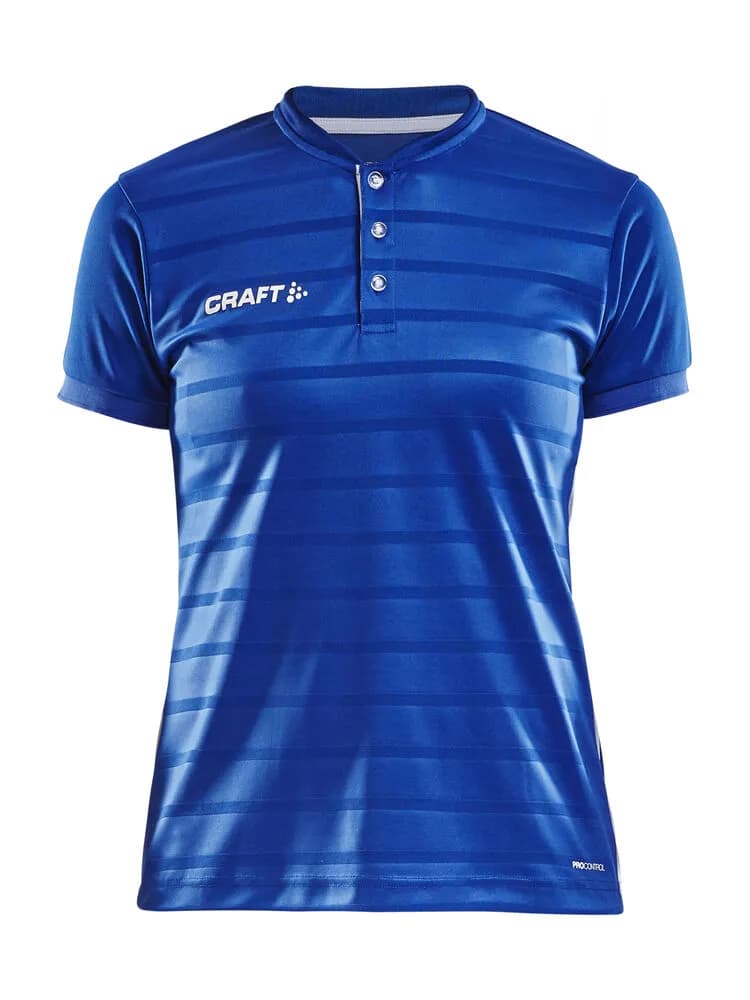 Pro Control Button Jersey W - Club Cobolt/White