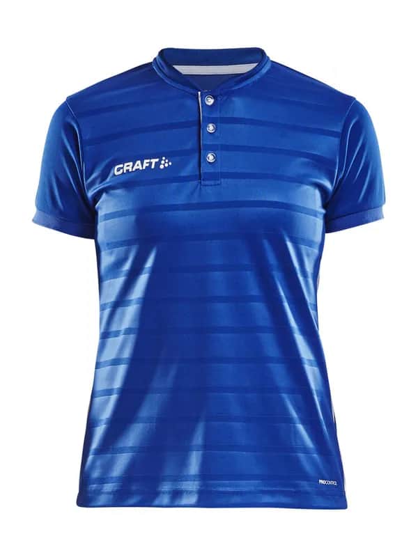 Pro Control Button Jersey W - Club Cobolt/White