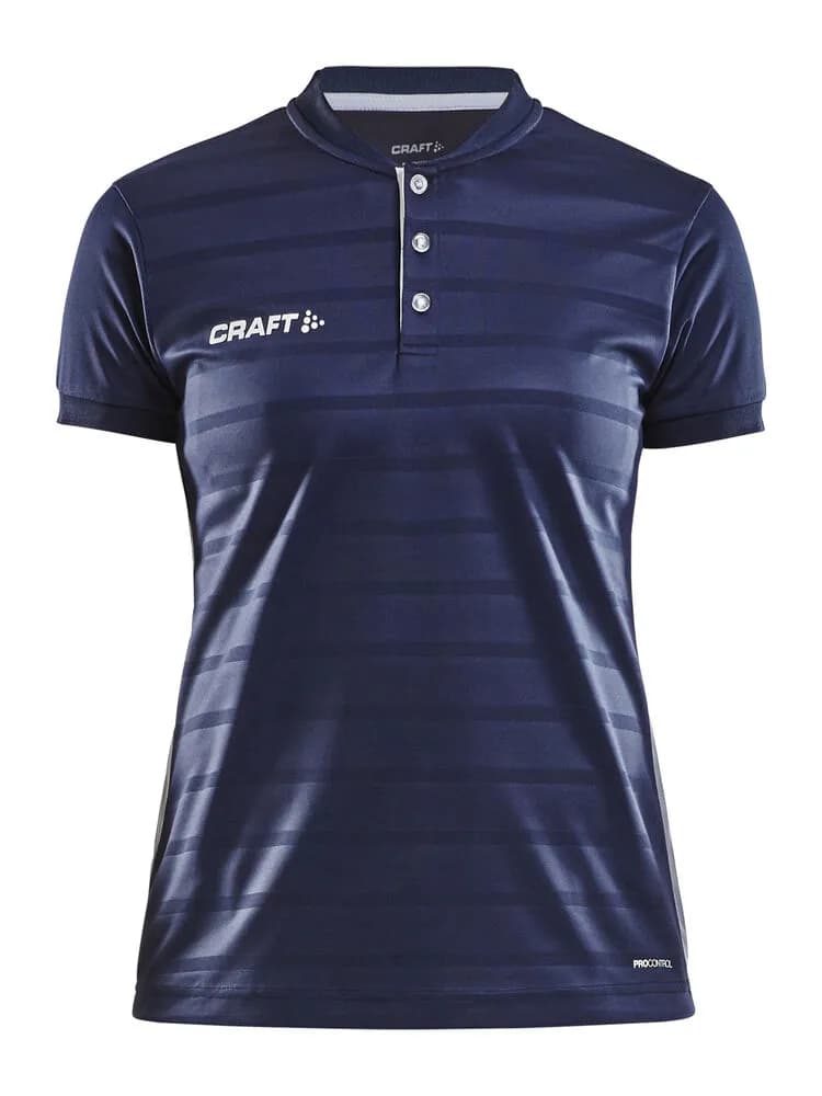 Pro Control Button Jersey W - Navy/White