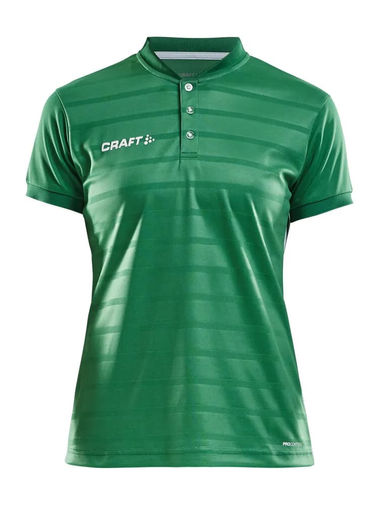 Pro Control Button Jersey W - Team Green/White
