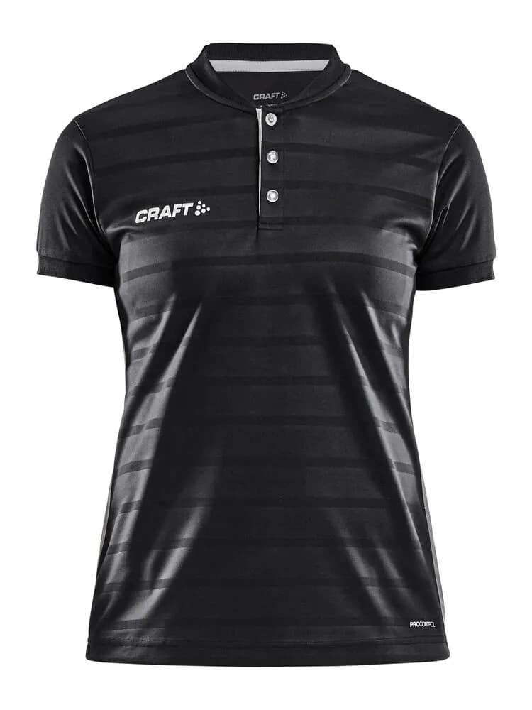 Pro Control Button Jersey W - Black/White
