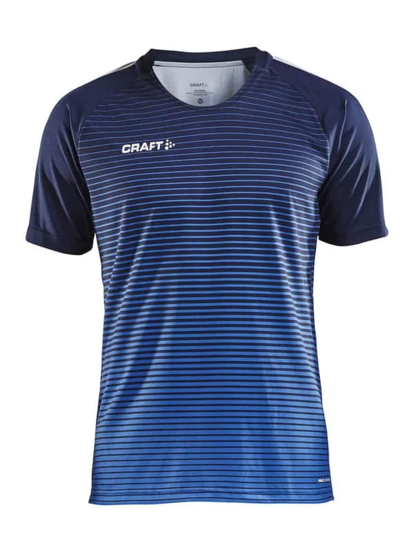 Pro Control Stripe Jersey M - Navy/Club Cobolt