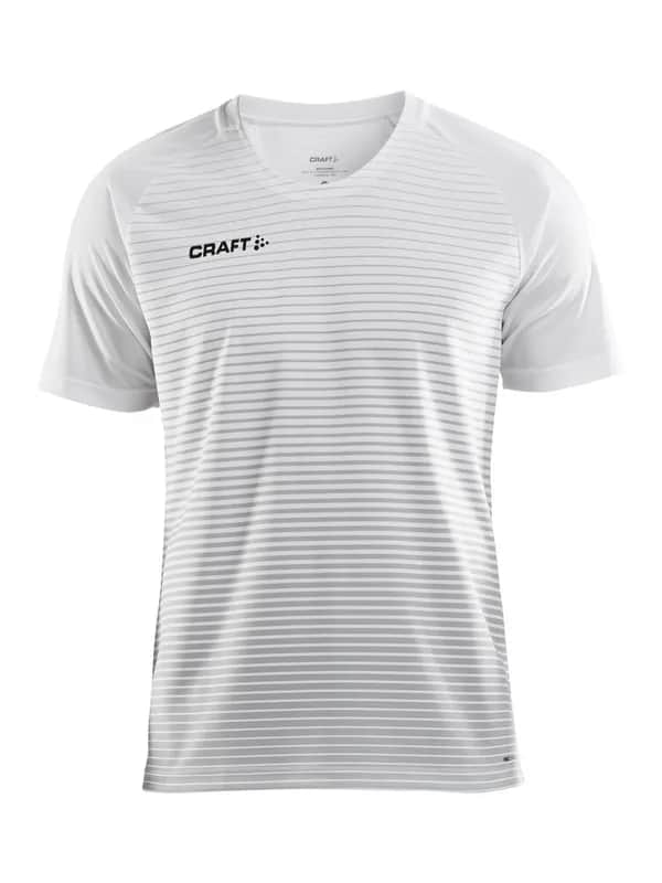Pro Control Stripe Jersey M - White/Silver