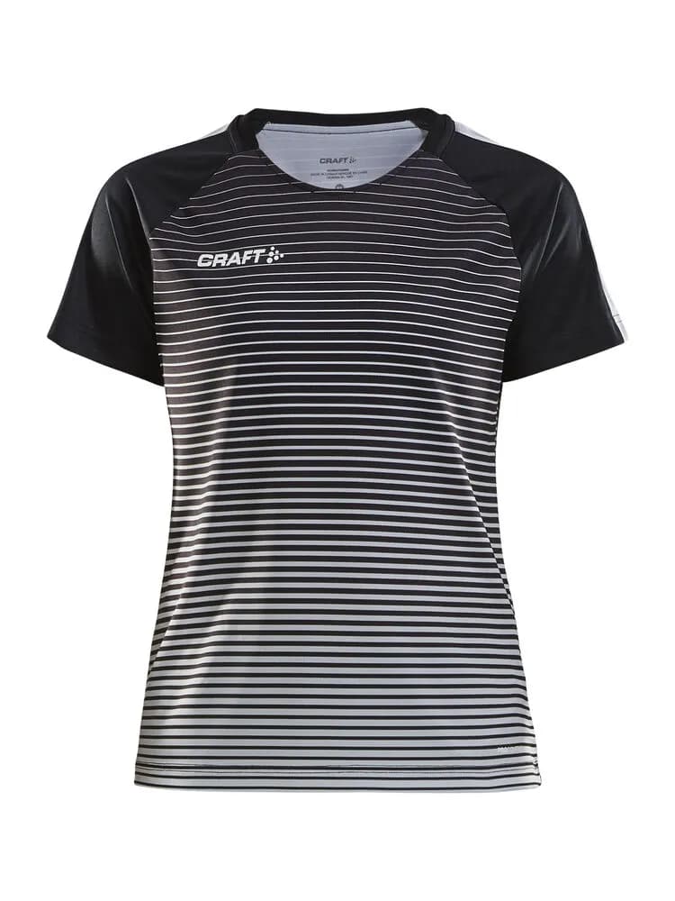 Pro Control Stripe Jersey W - Black/Platinum