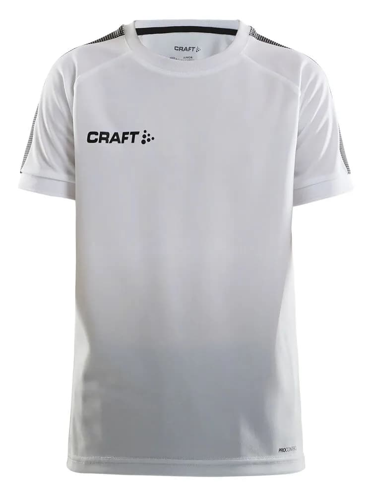 Pro Control Fade Jersey Jr - White/Silver
