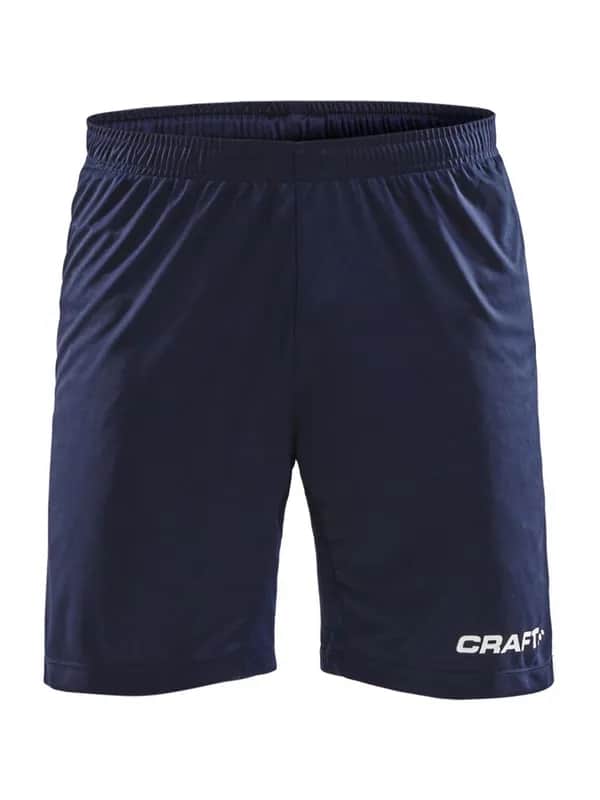 Progress Longer Shorts Contrast Wb M - Navy/White