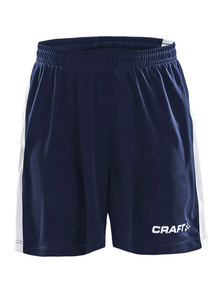 Progress Longer Shorts Contrast Jr - Navy/White