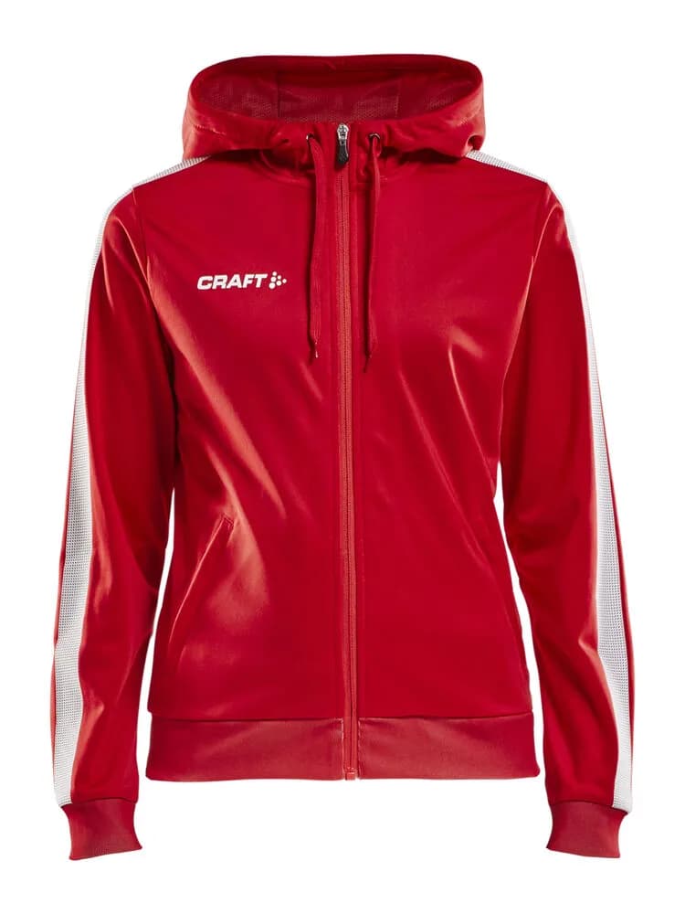 Pro Control Hood Jacket W - Bright Red/White