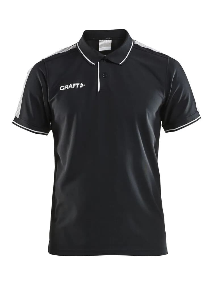 Pro Control Poloshirt M - Black/White