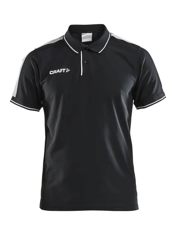 Pro Control Poloshirt M - Black/White