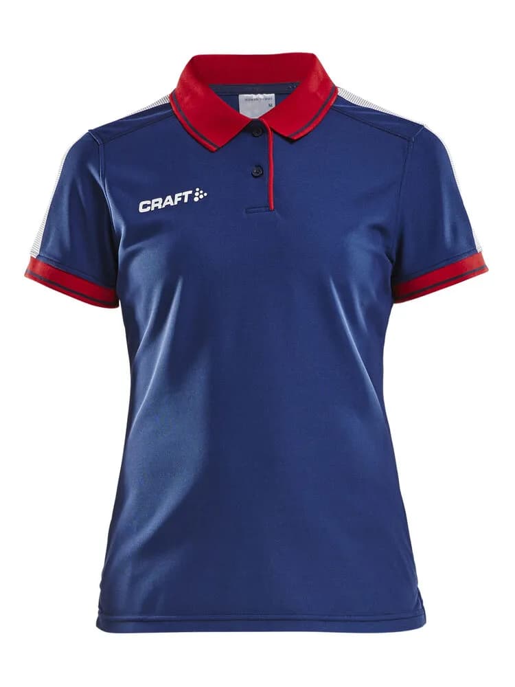 Pro Control Poloshirt W - Navy/Bright Red