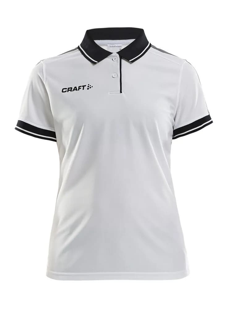 Pro Control Poloshirt W - White/Black