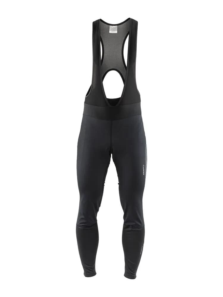 Ideal Pro Wind Bib Tights with pad M - Black