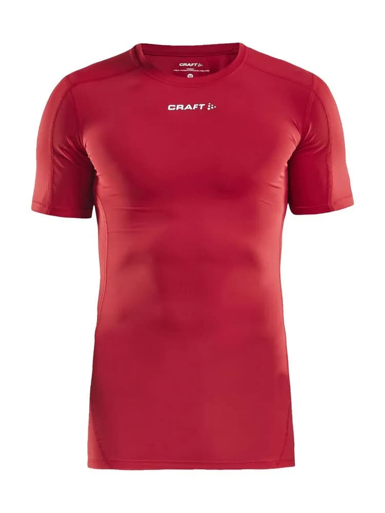 Pro Control Compression Tee Uni - Bright Red
