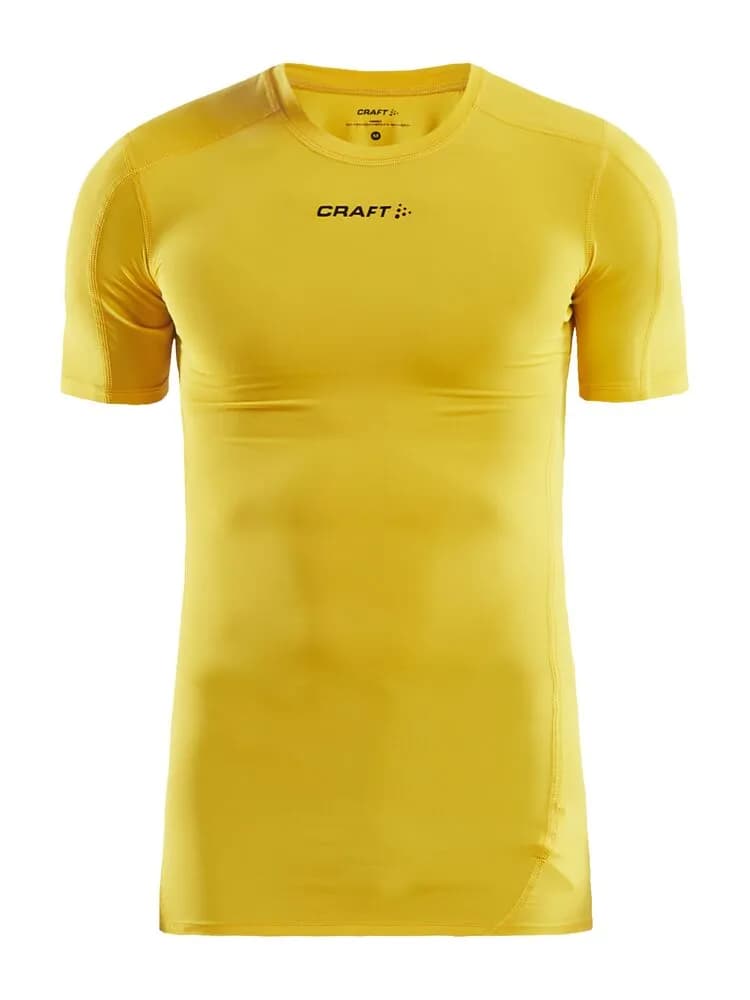 Pro Control Compression Tee Uni - Sweden Yellow