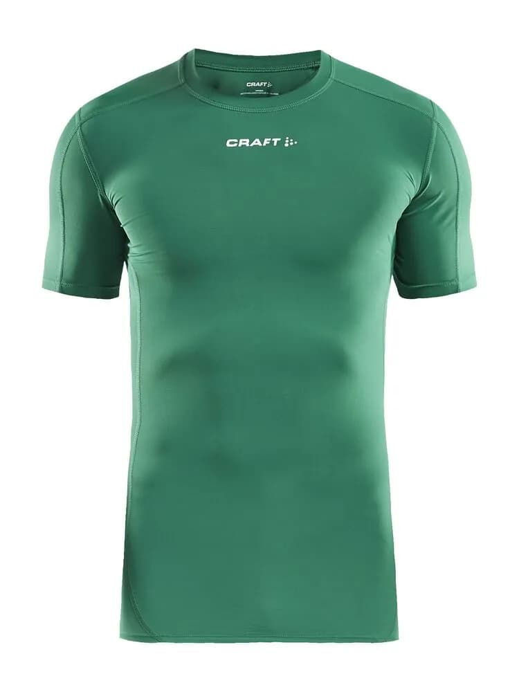 Pro Control Compression Tee Uni - Team Green