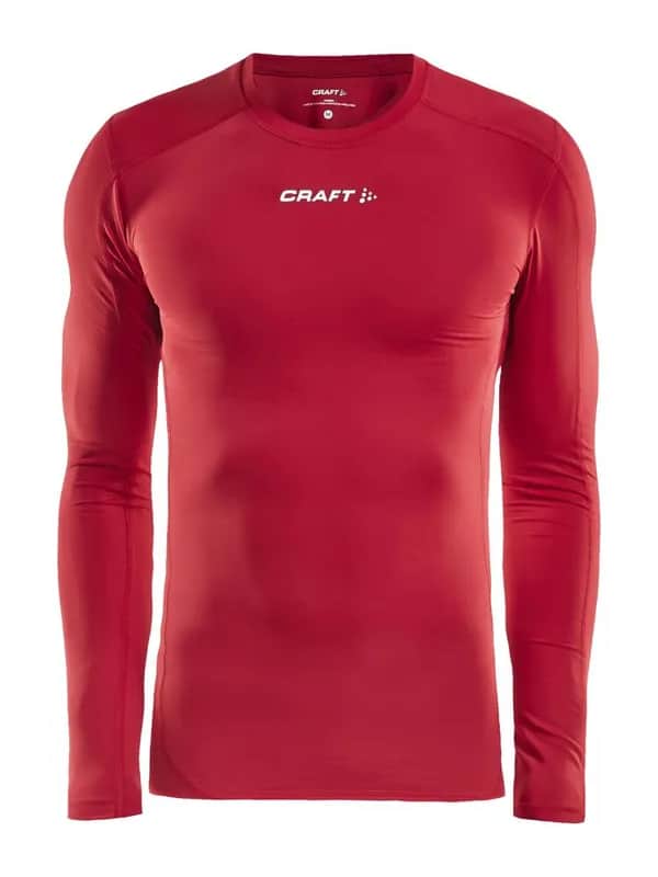 Ability Compression Long Sleeve Uni - Bright Red