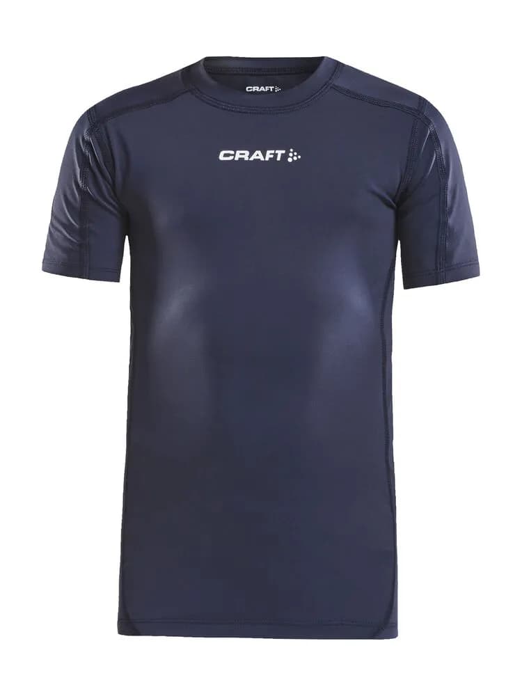 Pro Control Compression Tee Jr - Navy