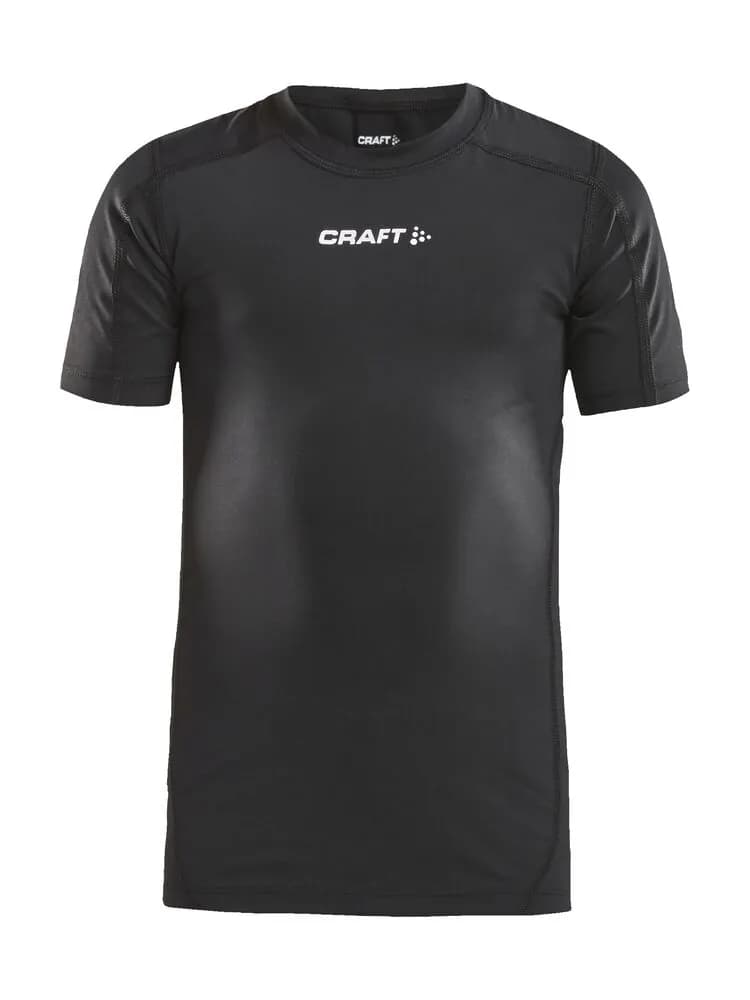 Pro Control Compression Tee Jr - Black