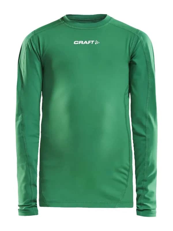 Ability Compression Long Sleeve Jr - Team Green