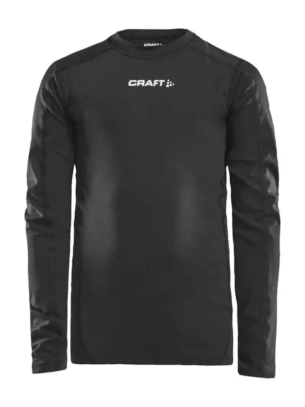 Ability Compression Long Sleeve Jr - Black