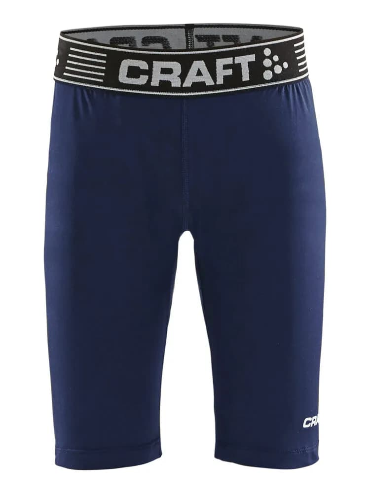 Pro Control Compression Short Tights Jr - Navy