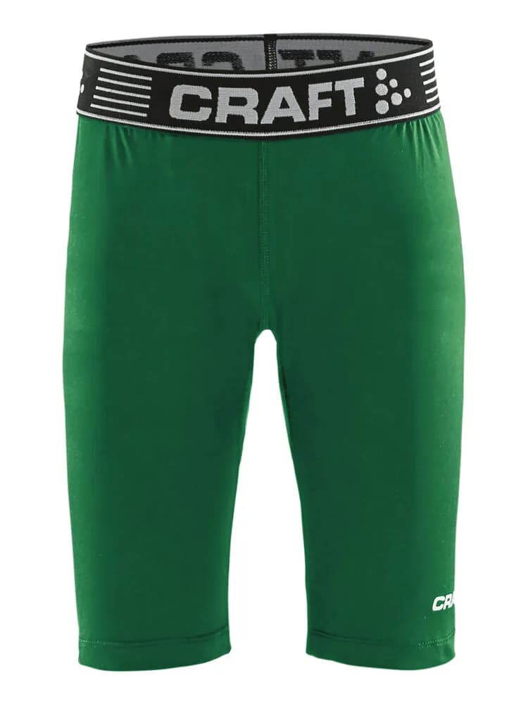 Pro Control Compression Short Tights Jr - Team Green