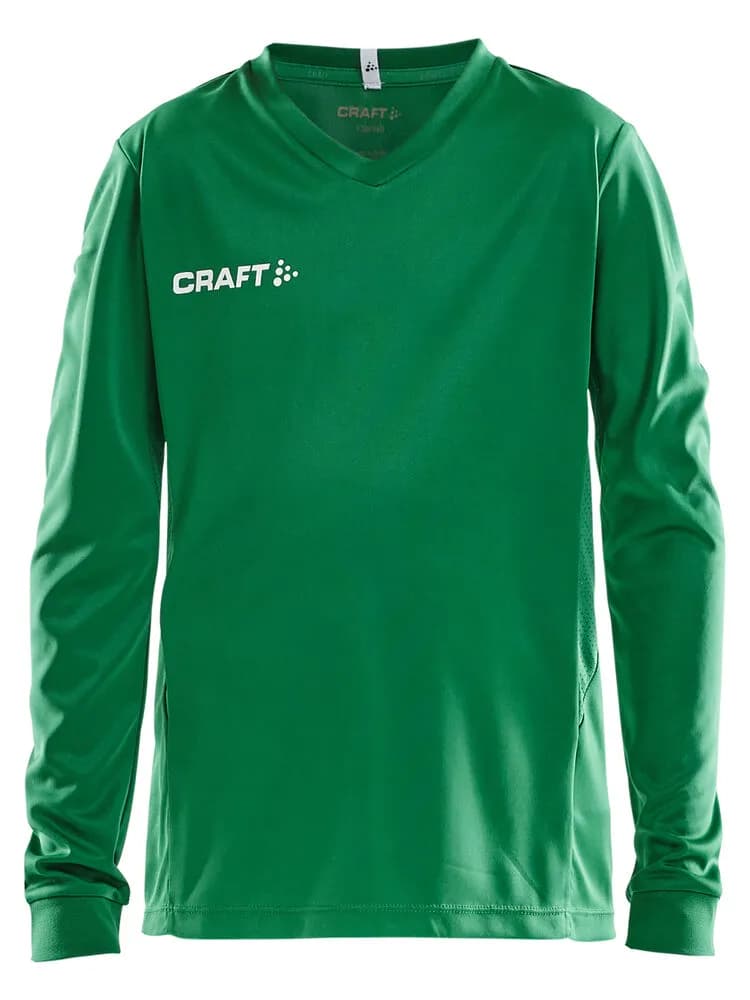 Squad Go Jersey Solid Ls Jr - Team Green
