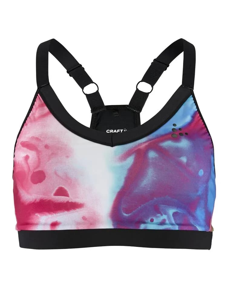 Motion Bra - Fuchsia/Multi
