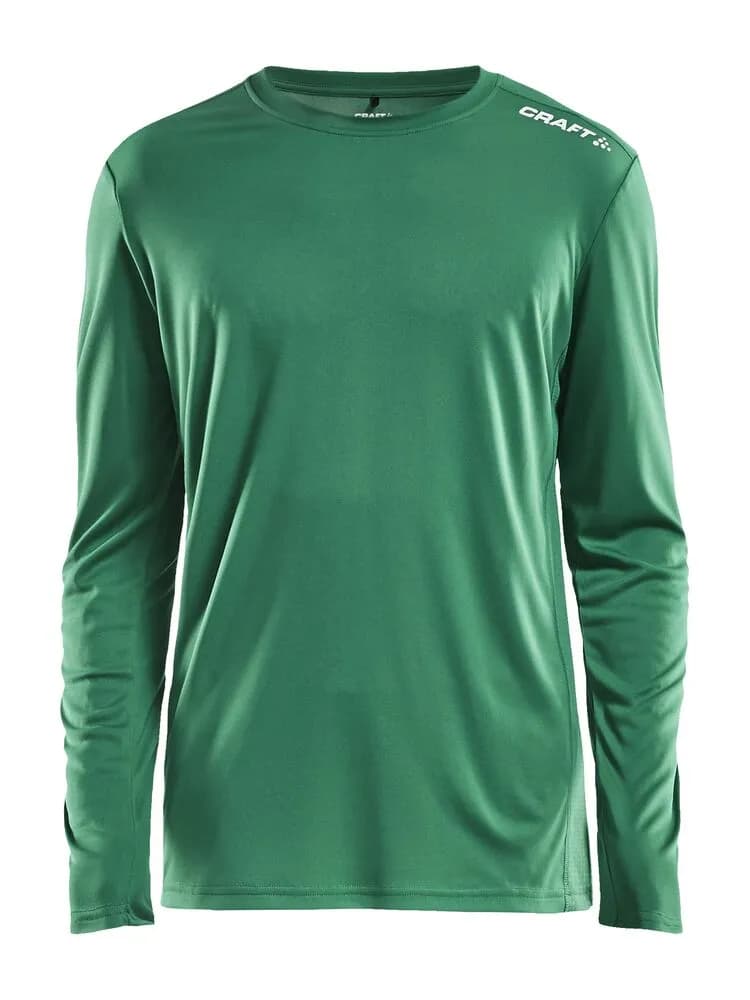 Rush LS Tee M - Team Green