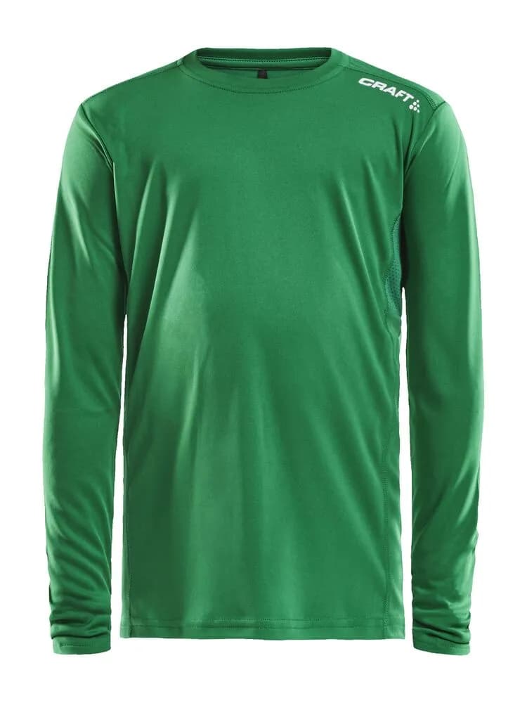 Rush LS Tee Jr - Team Green