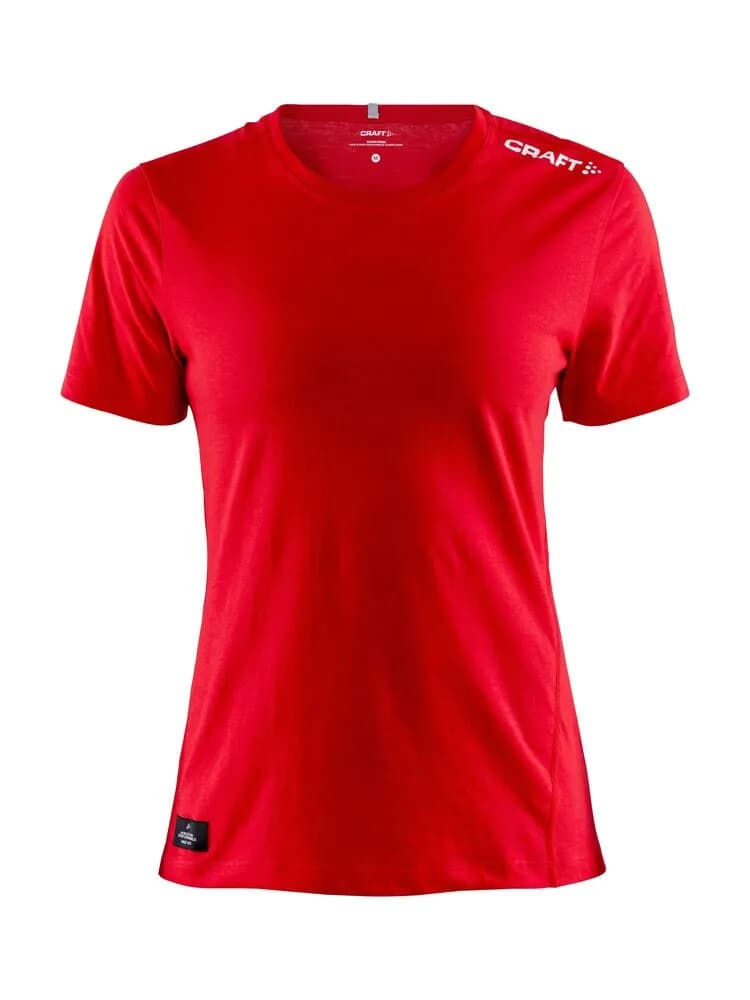 Community Mix SS Tee W - Bright Red