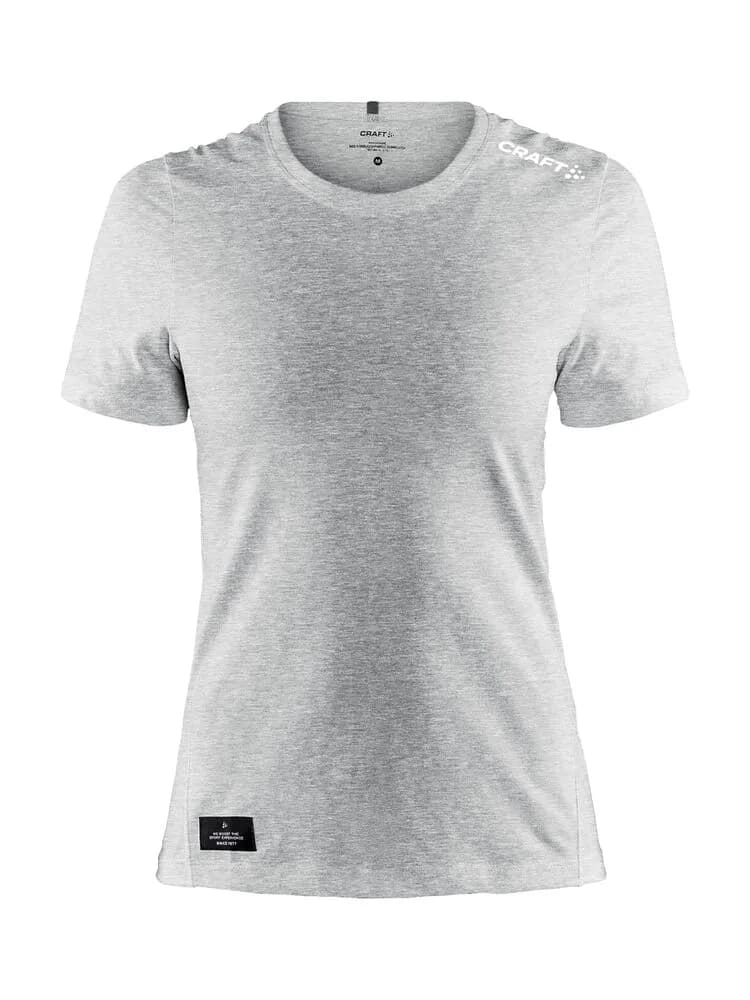 Community Mix SS Tee W - Grey Melange