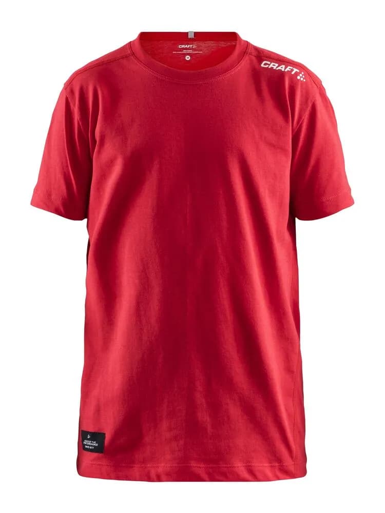 Community Mix SS Tee Jr - Bright Red