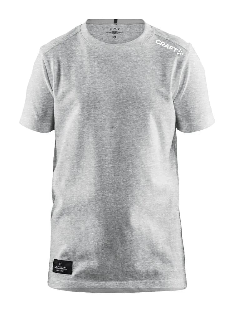 Community Mix SS Tee Jr - Grey Melange
