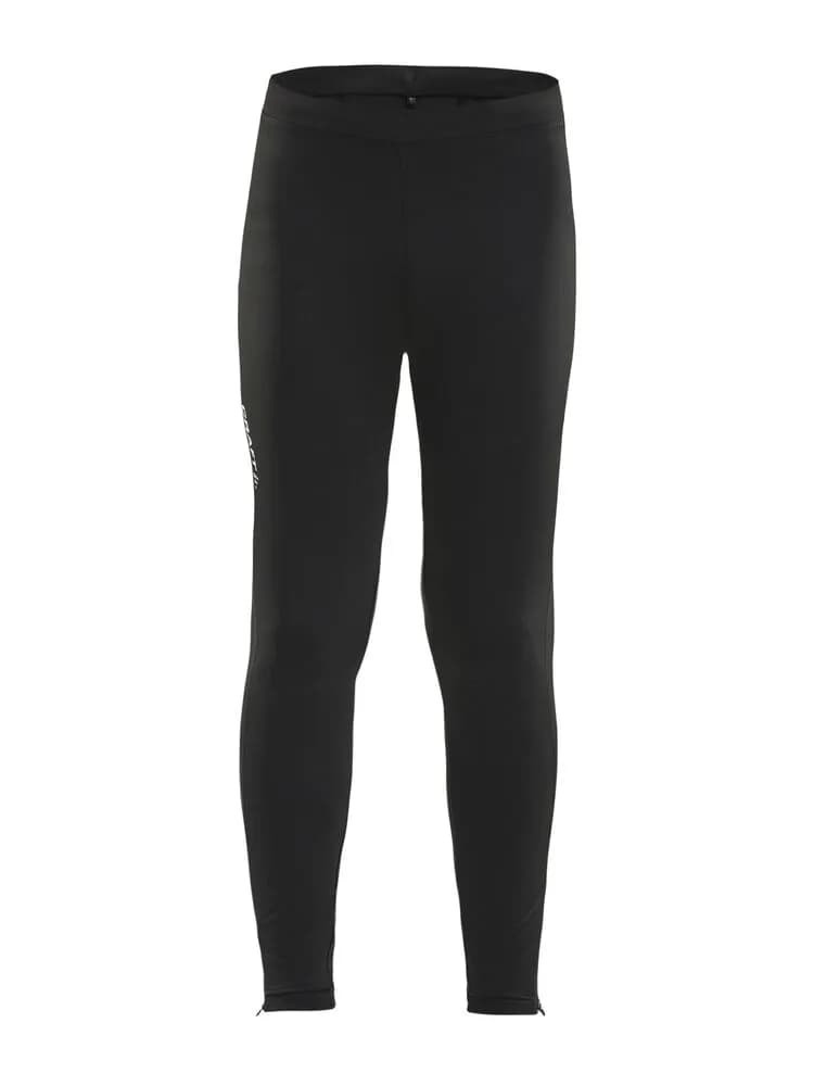 Rush Zip Tights Jr - Black/Black