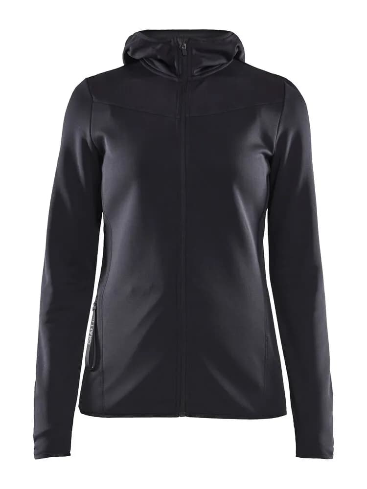 Eaze Sweat Hood Jacket W - Black