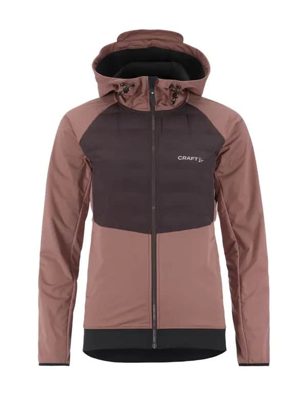 Pursuit Thermal Jacket W - Rose Brown/Dk Plum