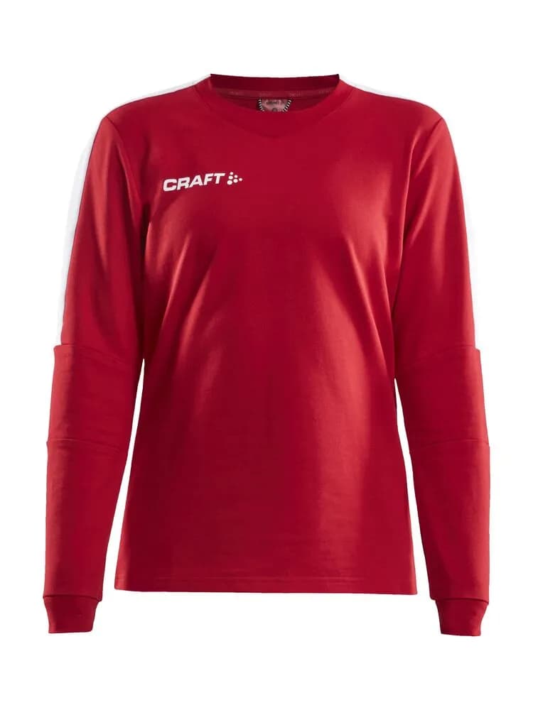 Progress GK Sweatshirt W - Bright Red/White