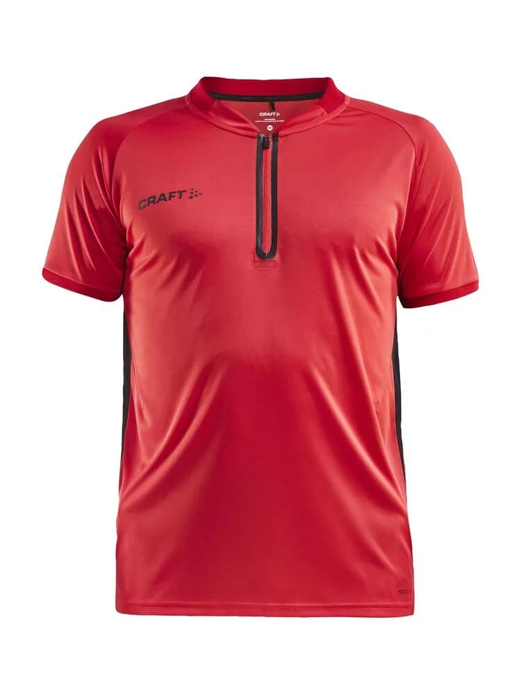 PRO Control Impact Polo M - Bright Red/Black