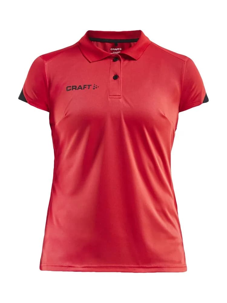 PRO Control Impact Polo W - Bright Red/Black