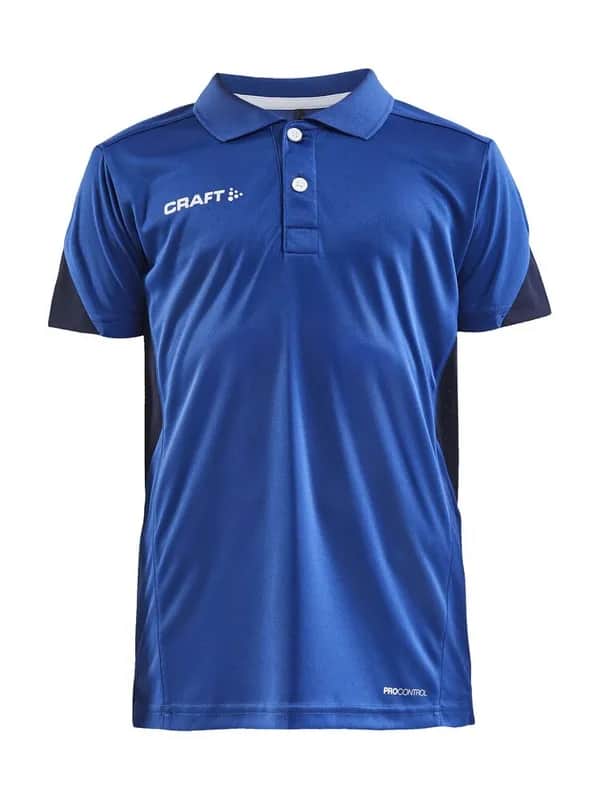 PRO Control Impact Polo Jr - Club Cobolt/Navy